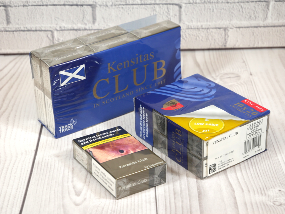 Kensitas Club 20 Cigarettes - Tesco Groceries