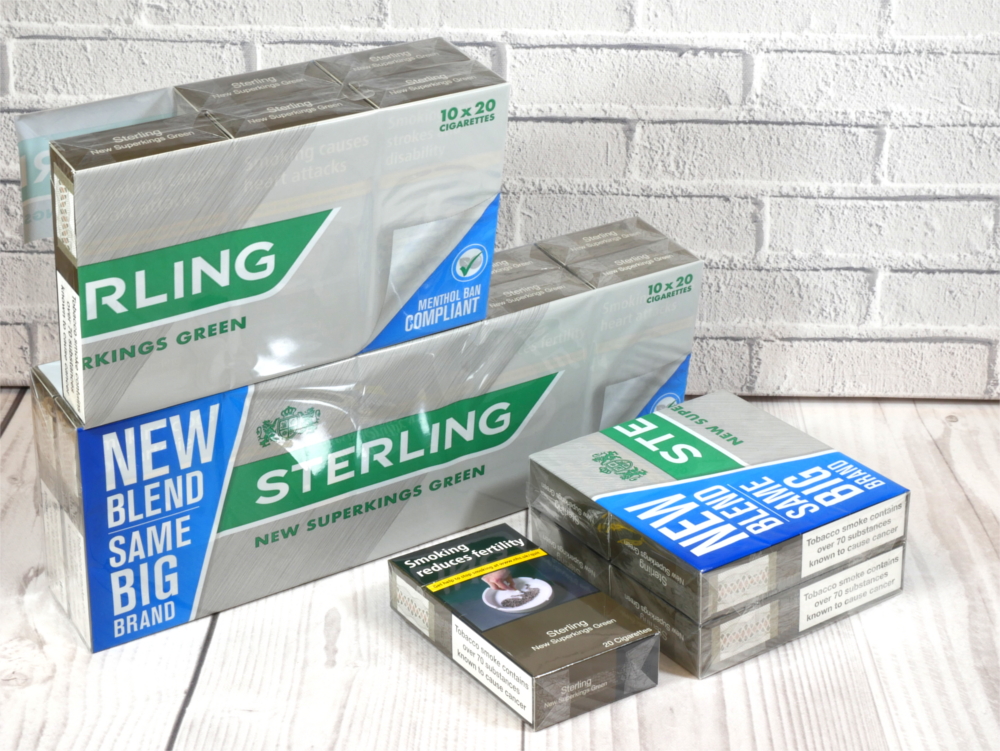 Players Green Filter Superkings Cigarettes 20 Pack