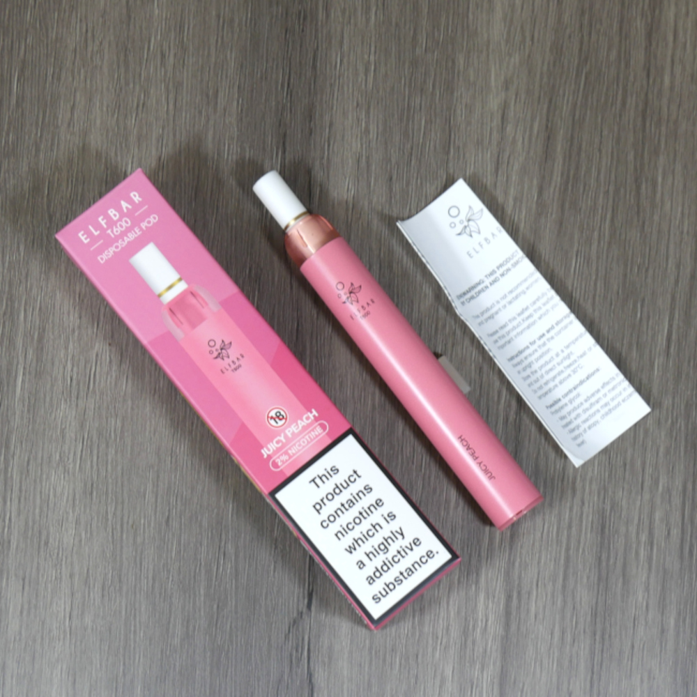 Elf Bar T600 Disposable Vape Bar Juicy Peach