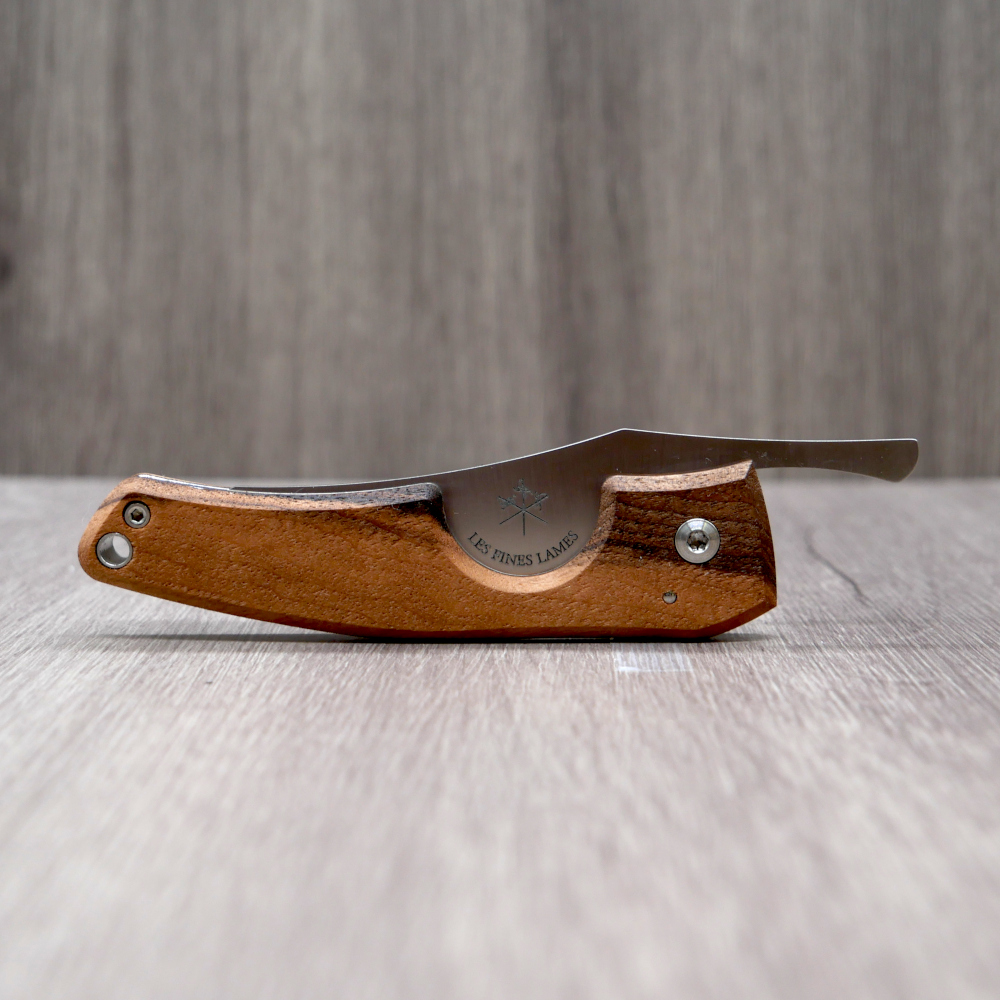 Les Fines Lames Le Petit - The Cigar Pocket Knife - Gunstock Walnut