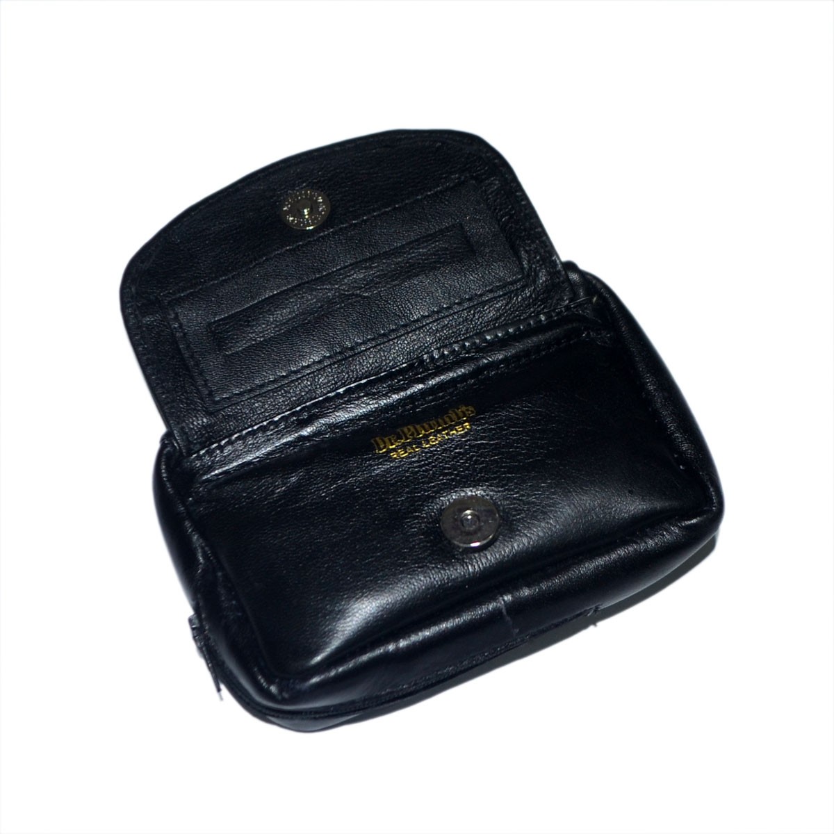 Dr Plumb Combination Leather Tobacco Pouch with Rounded Corners