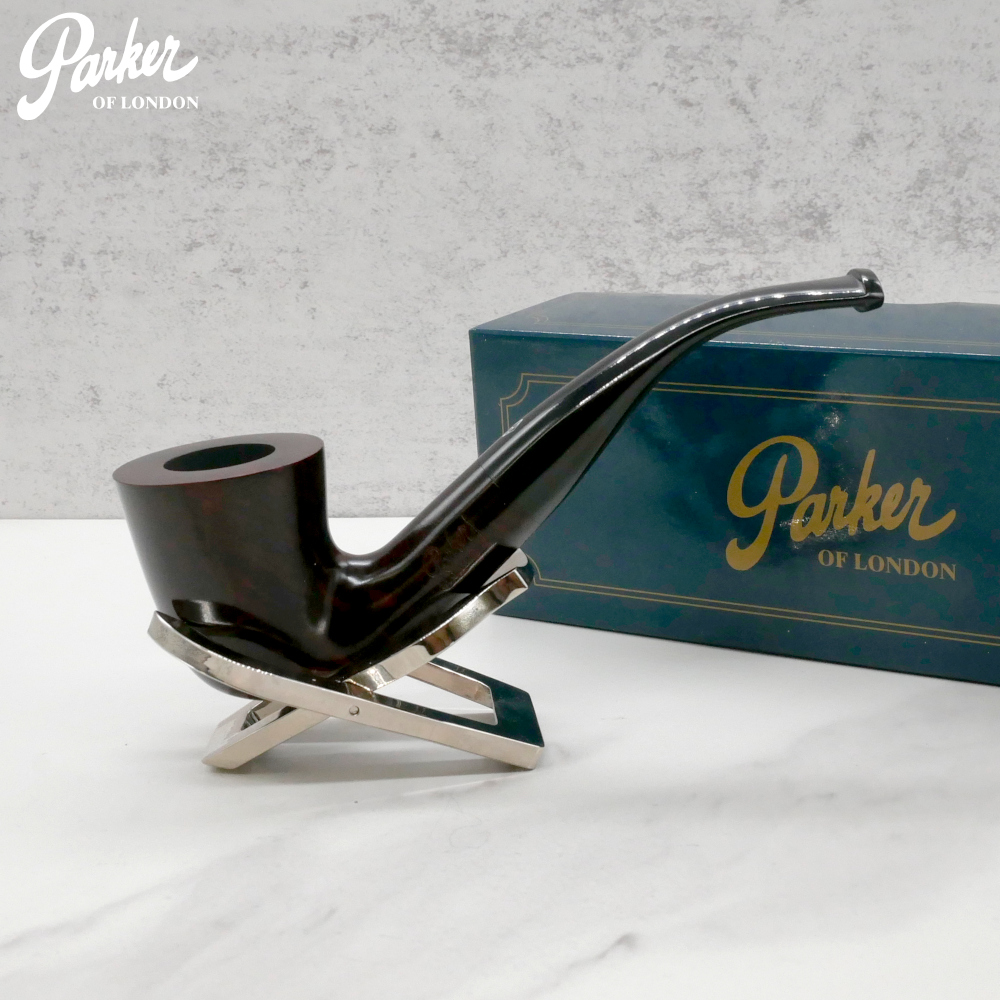 Parker Jockey Club Bent Dublin Metal Filter Bent Fishtail Pipe (PAR142)