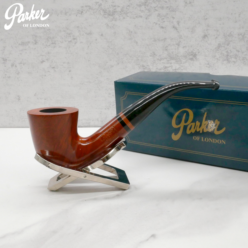 Parker Bruyere Bent Dublin Metal Filter Fishtail Pipe (PAR143)