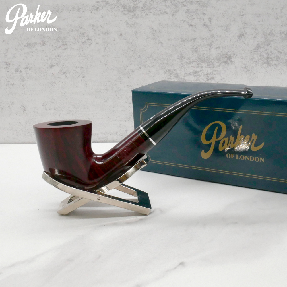 Parker Knight Bent Dublin Metal Filter Fishtail Pipe (PAR144)