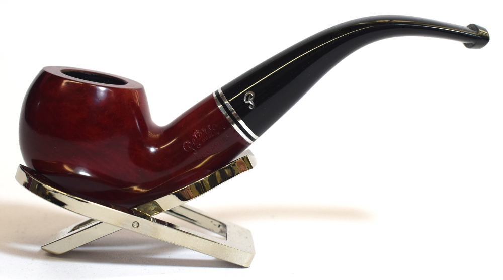 Peterson Killarney 03 Red Smooth Bent Fishtail Pipe (PE1028)