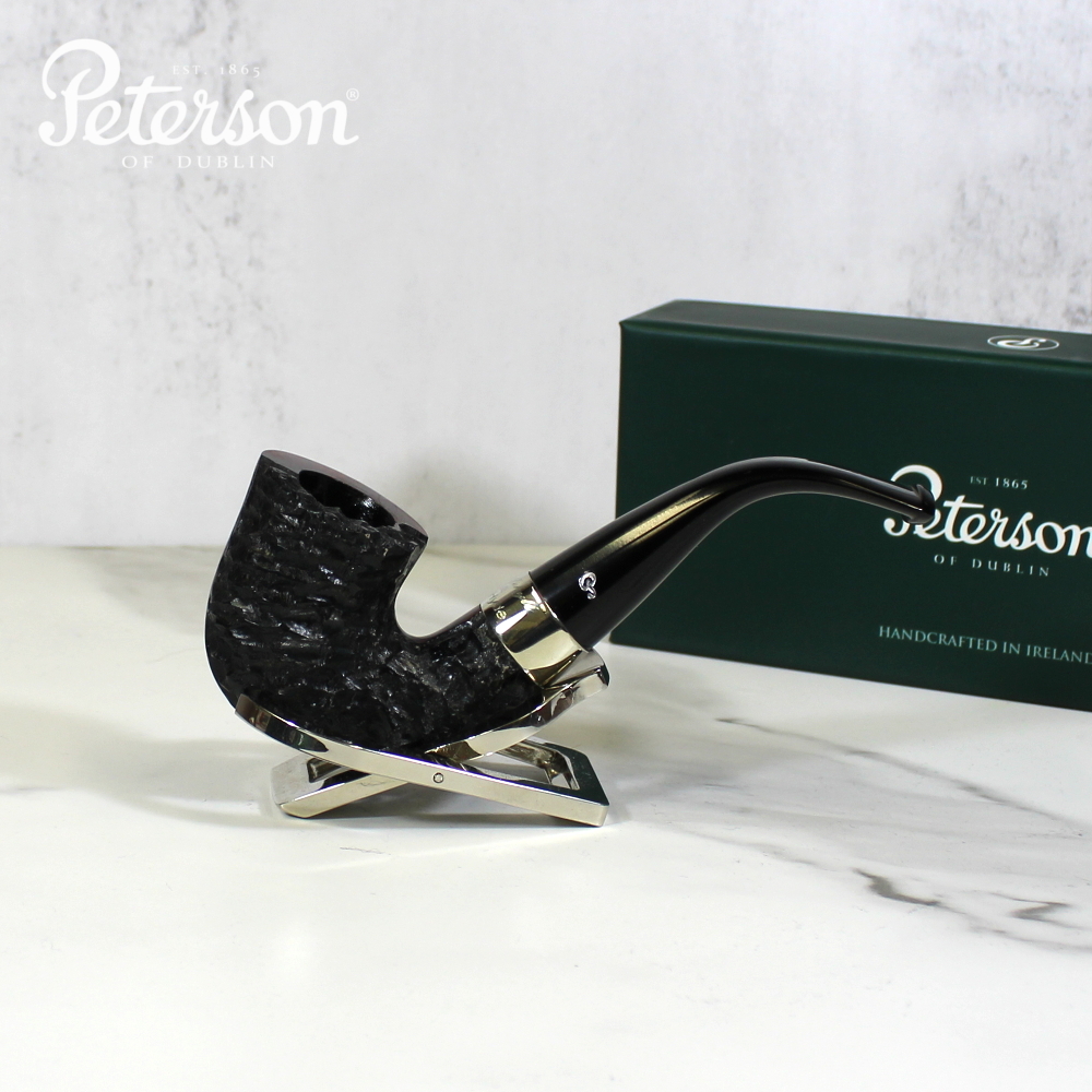 Peterson Jekyll and Hyde 05 Nickel Mounted Fishtail Pipe (PE1644)