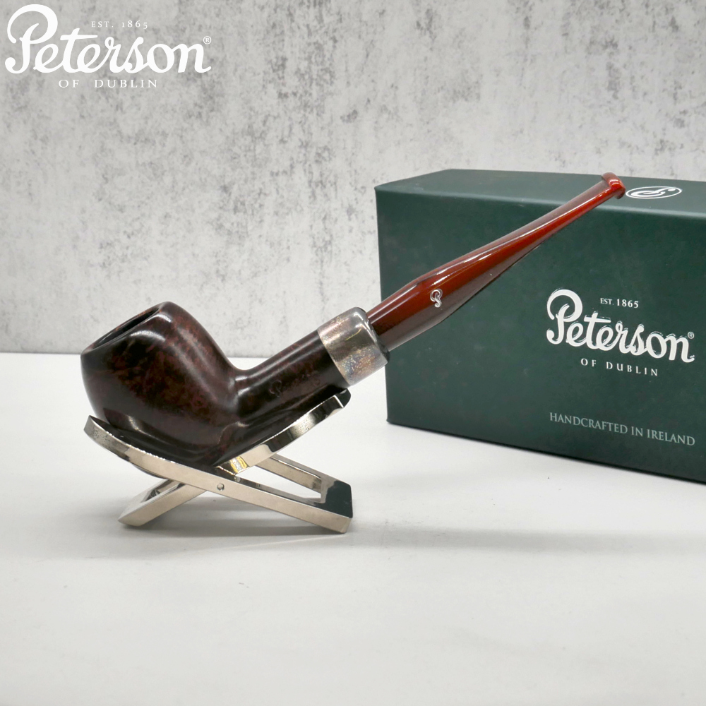 Peterson Ashford 87 Silver Mounted Smooth Fishtail Pipe (PE2289)