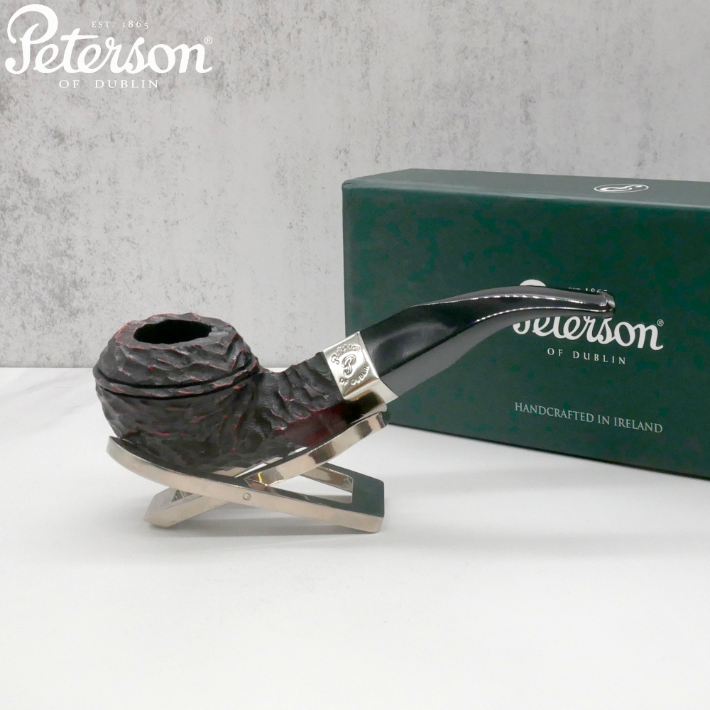 Peterson Donegal Rocky 80s Nickel Mounted Fishtail Pipe (PE2305)