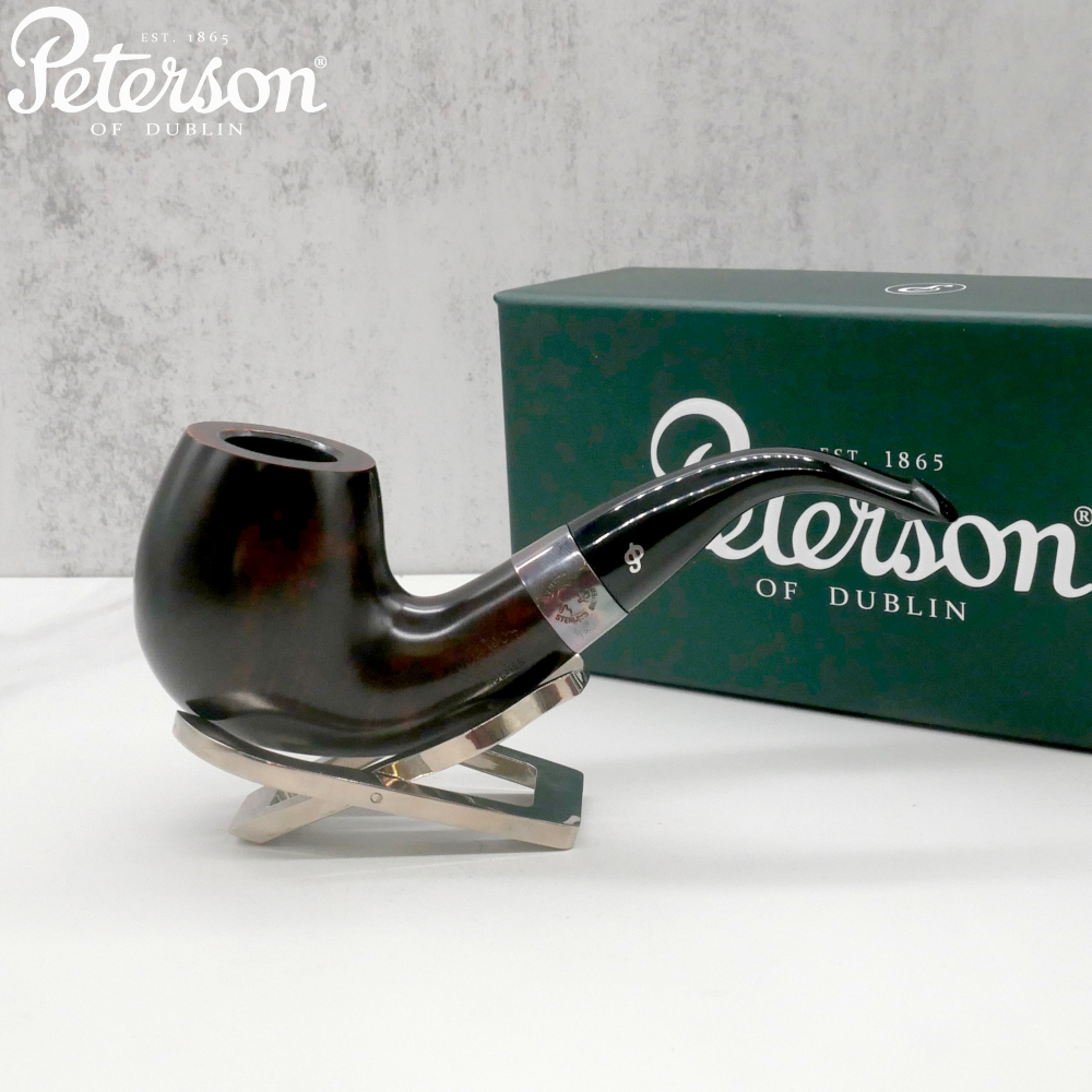 Peterson Sherlock Holmes Professor Smooth Dark P Lip Pipe (PE2314)