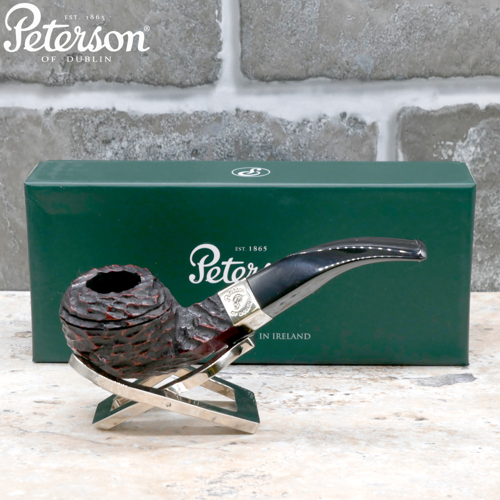 Peterson Donegal Rocky 80s Nickel Mounted Fishtail Pipe (PE2433)