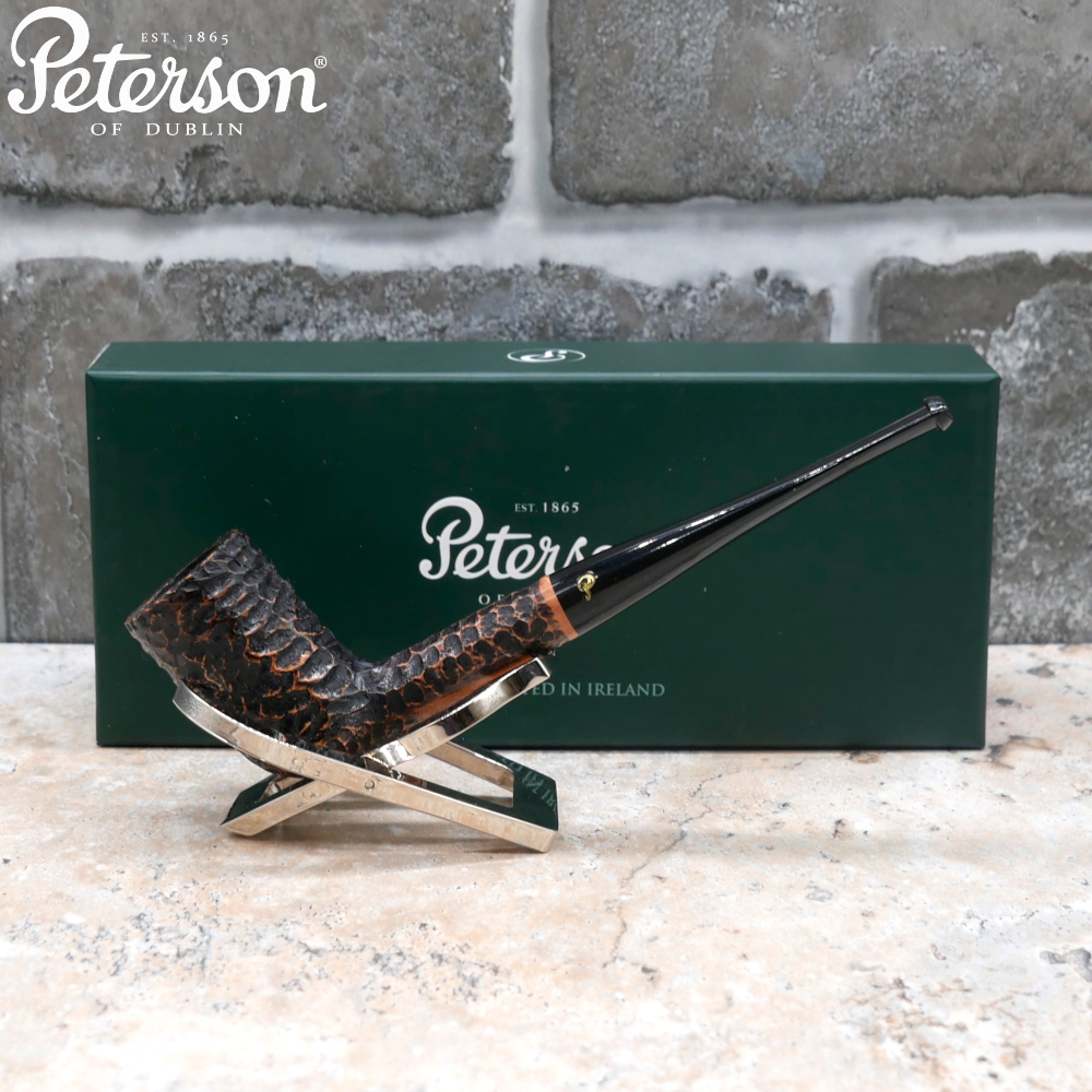 Peterson Aran 124 Rustic Bent Fishtail Pipe (PE2571)