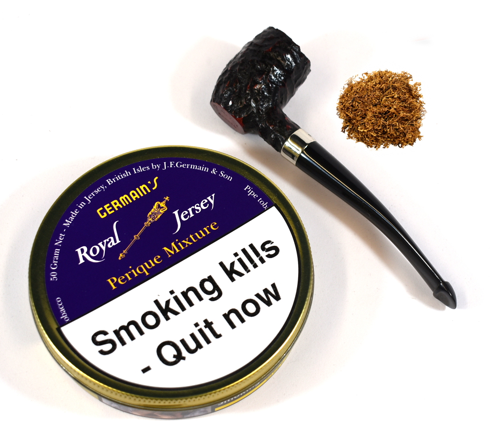 Germains Royal Jersey Perique Mixture Pipe Tobacco 50g Tin