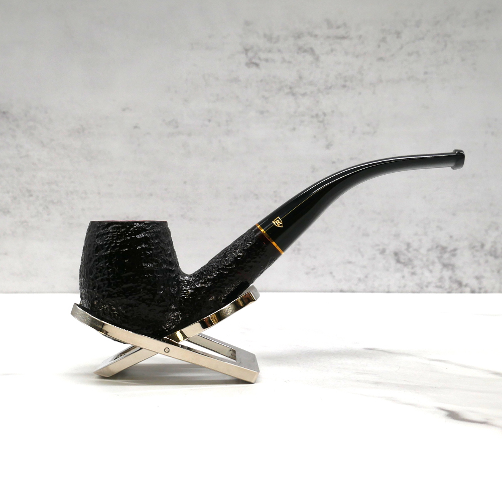 Savinelli Roma 602 Rustic Bent 6mm Filter Fishtail Pipe (SAV853)