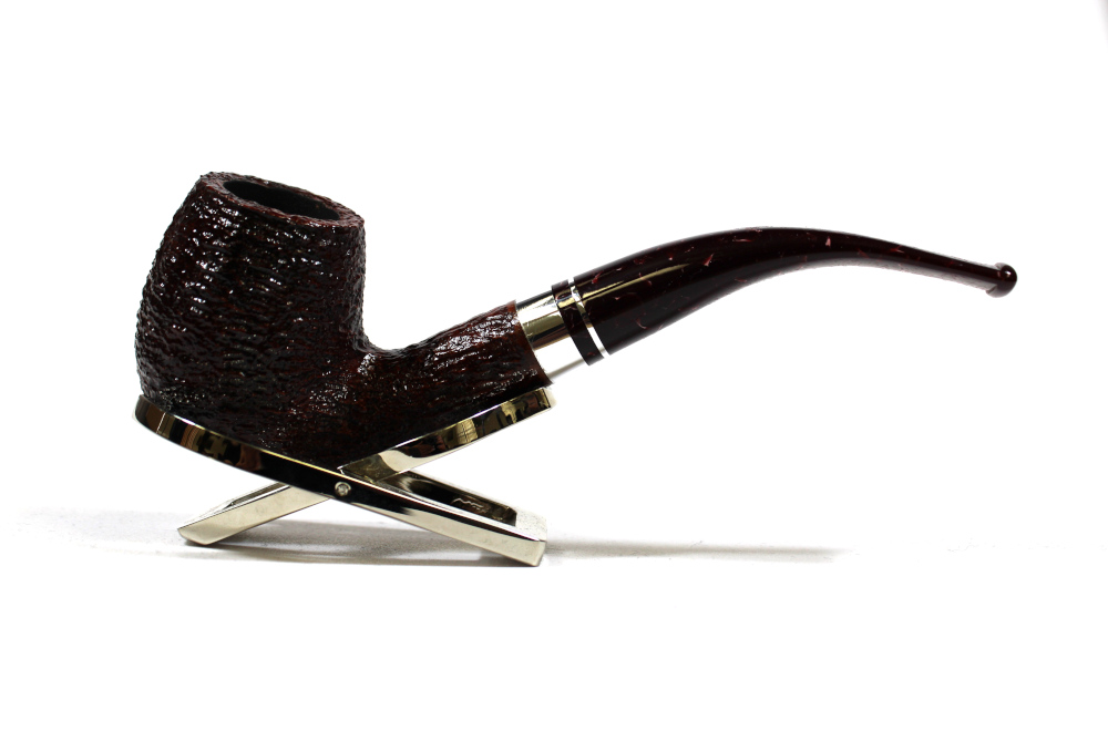 Savinelli Bacco 602 Rustic Dark Brown 6mm Fishtail Pipe (SAV857)