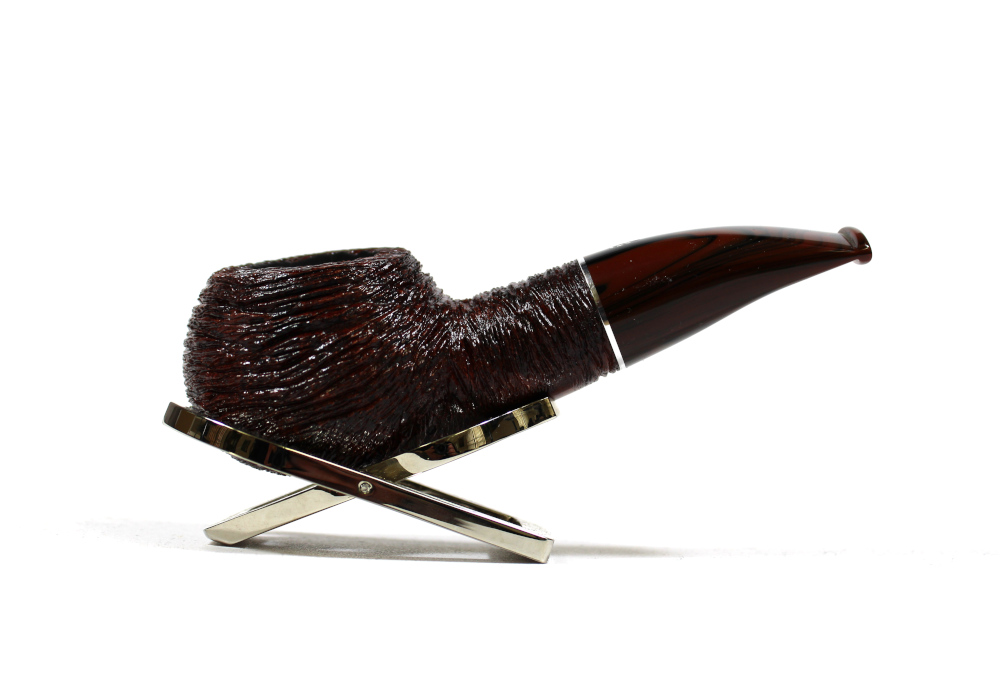 Savinelli Mega BrownBlast 320 Fishtail 9mm Filter Pipe (SAV858)