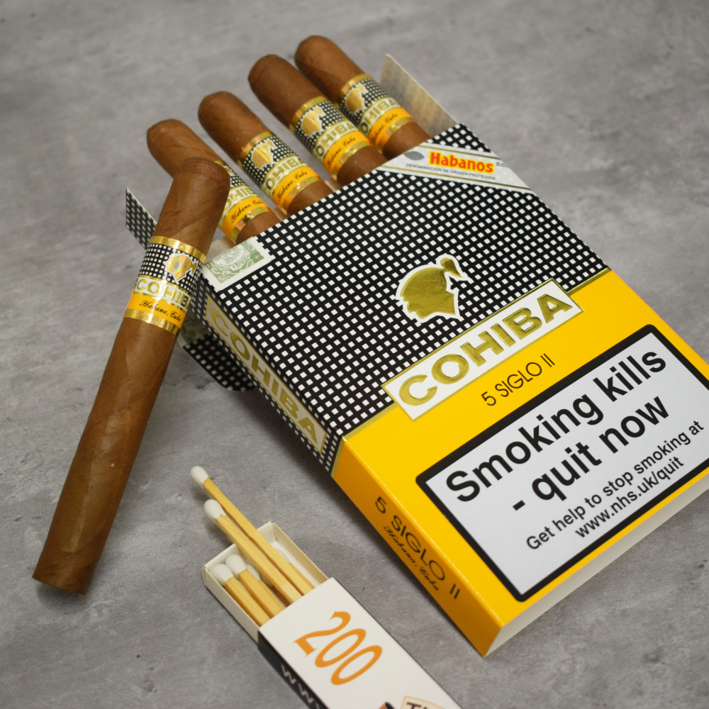 Cohiba Siglo II Cigar - Pack of 5