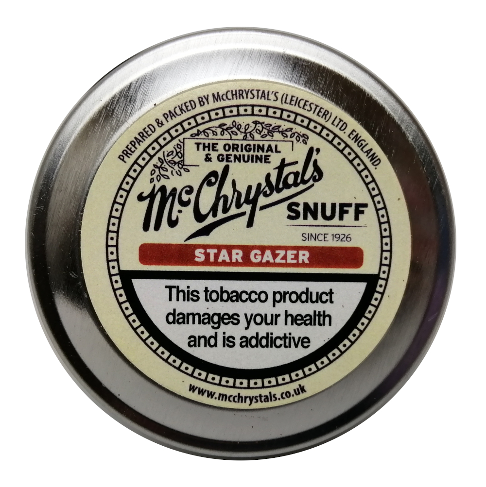 McChrystals Star Gazer (Formerly Anisette) Snuff - Large Tin - 8.75g