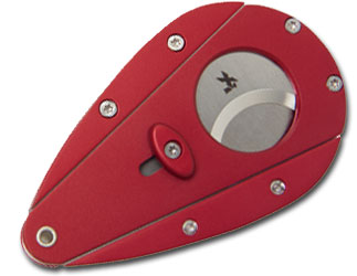 Xikar Xi1 Cigar Cutter - Red with Black Blades