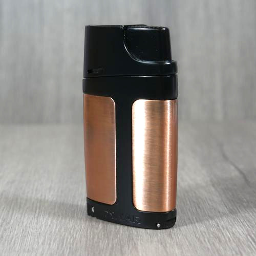 Xikar Element ELX Twin Jet Lighter with Punch Cutter - Bronze