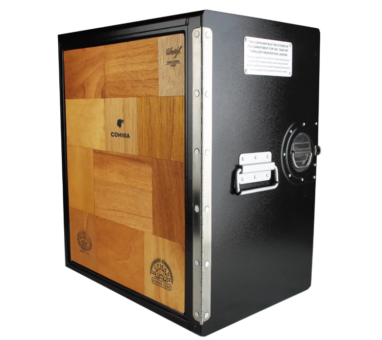 Adorini Cigar Cabinet Trolley Humidor - 800 Cigar Capacity
