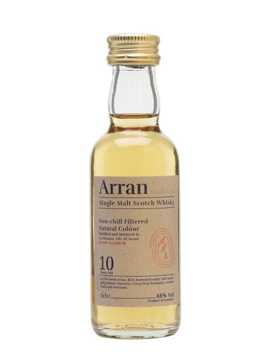 Arran 10 Year Old Miniature - 5cl 46%