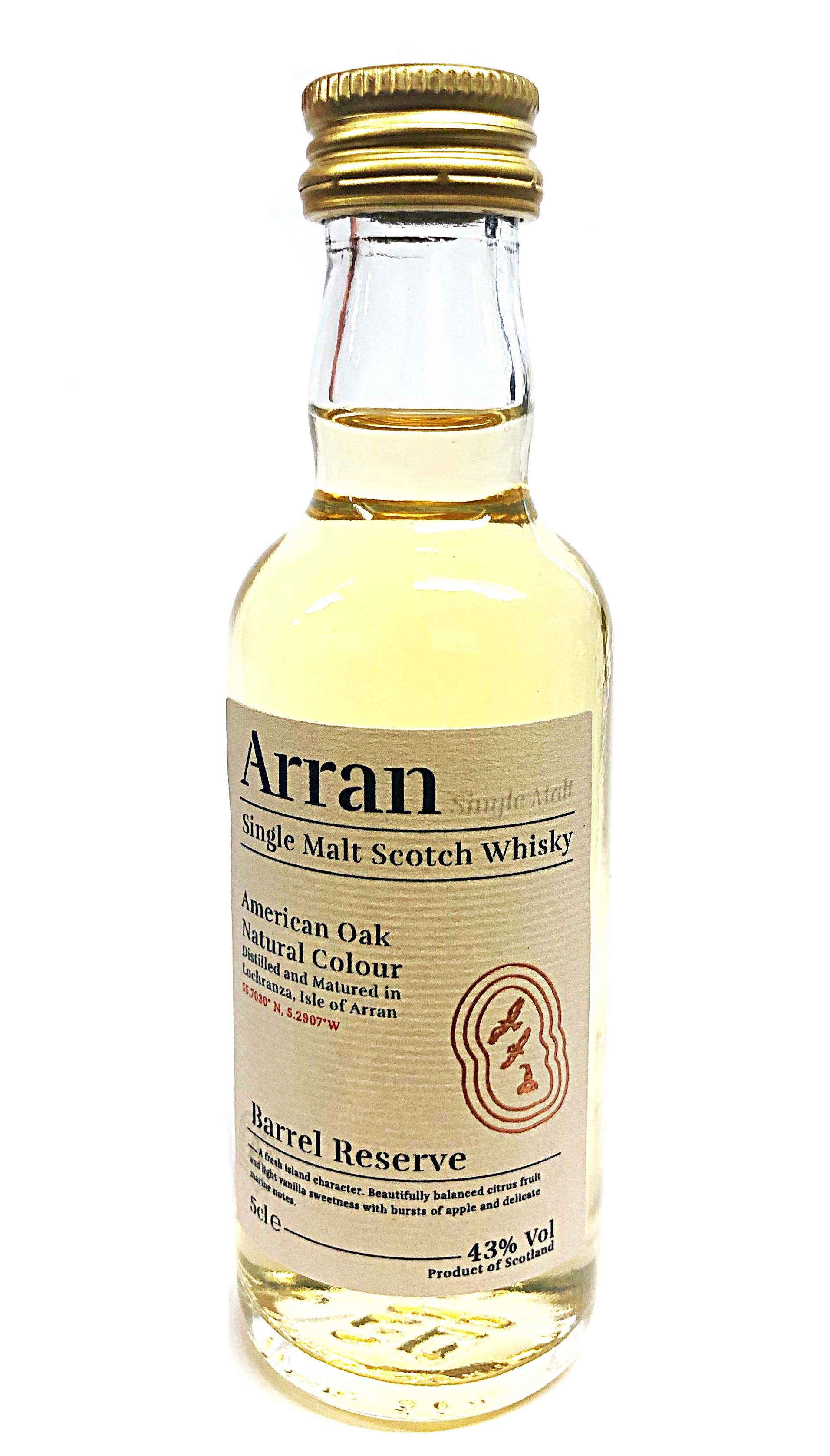 Arran Barrel Reserve Miniature - 43% 5cl