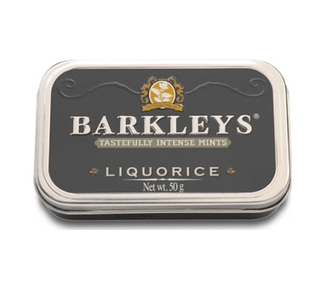 Barkleys Mints - Liquorice Tin - 50g