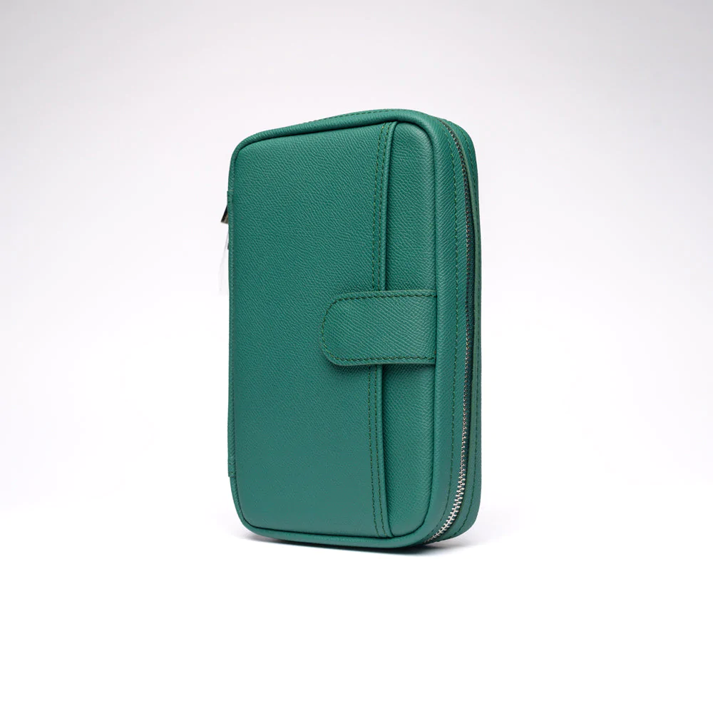 Peter James Blue Label Modi Handmade Carry Cigar Case - Mint