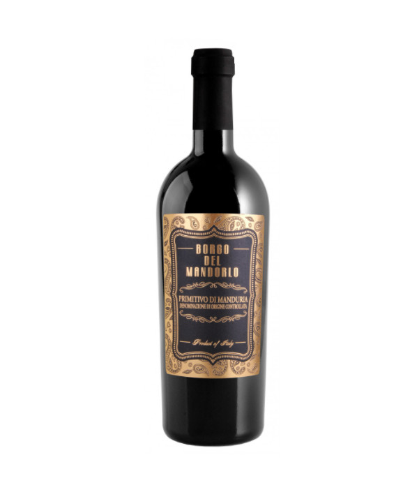 Borgo del Mandorlo Primitivo di Manduria Red Wine - 14.5% 75cl