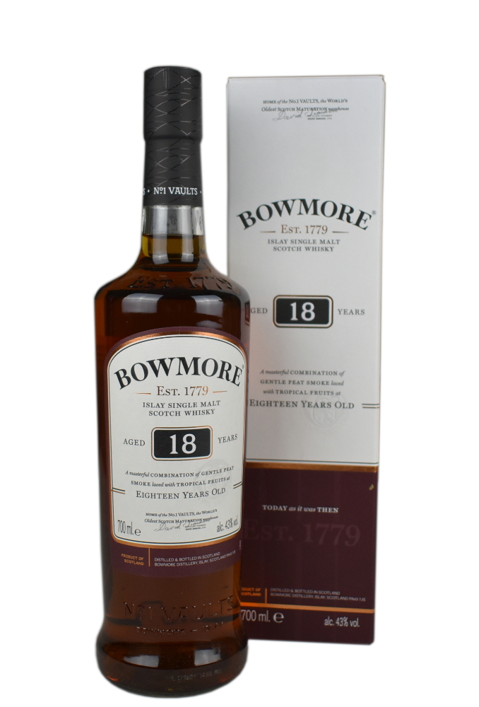 Bowmore 18 year old - 43% 70cl