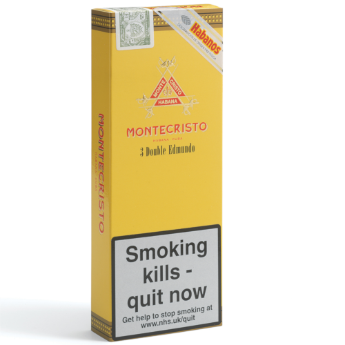 Montecristo Double Edmundo Cigar - Pack of 3