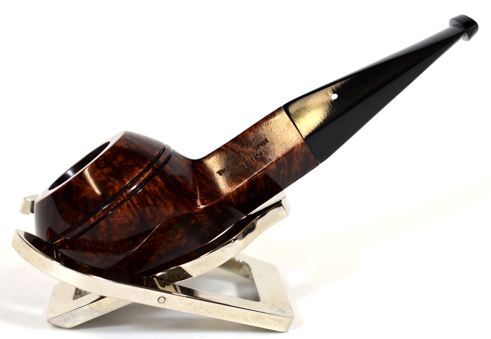 Alfred Dunhill - The White Spot Amber Root 3117 Group 3 Straight Rhodesian Pipe (DUN163)