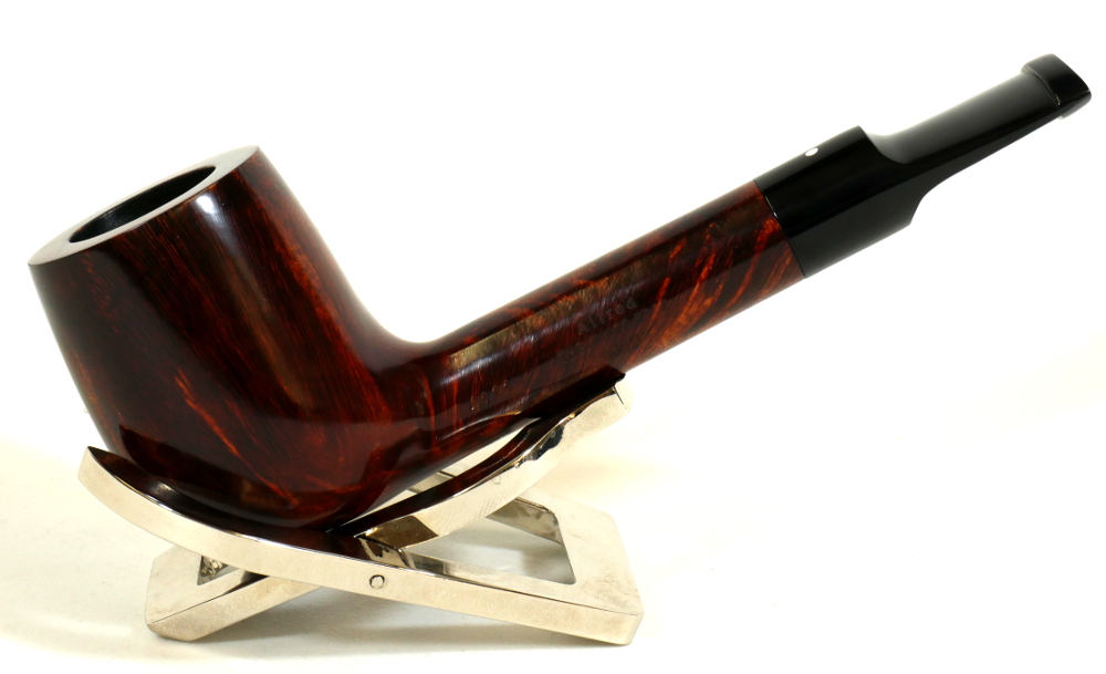 Alfred Dunhill - The White Spot Amber Root 4111 Group 4 Lovat Straight Pipe (DUN174)