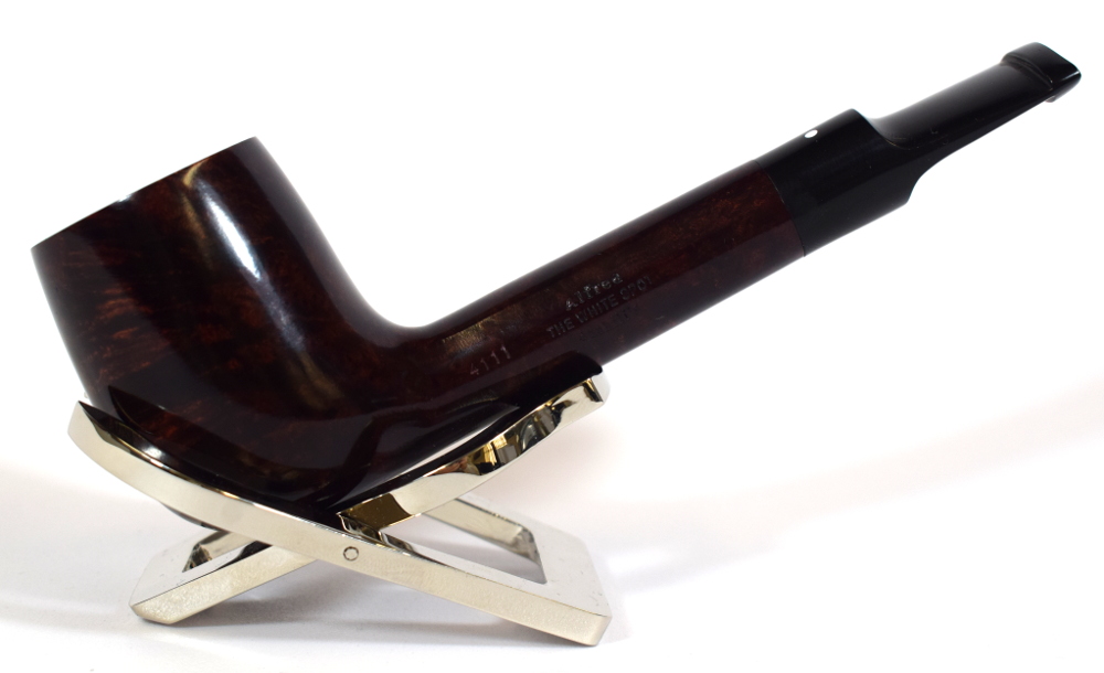 Alfred Dunhill - The White Spot Bruyere 4111 Group 4 Lovat Pipe (DUN279)