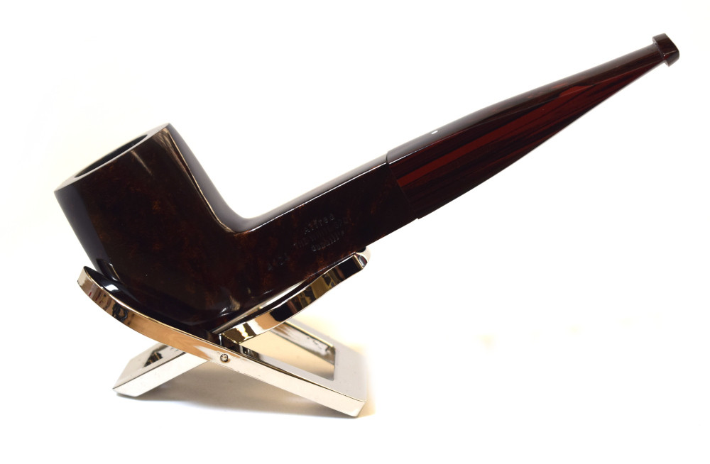 Alfred Dunhill - The White Spot Chestnut 4124 Group 4 Square Panel Fishtail Pipe (DUN409)