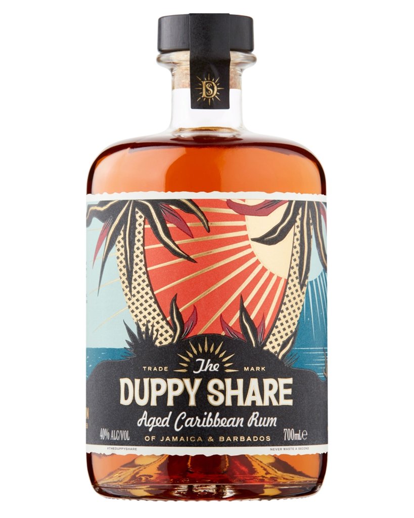 The Duppy Share Aged Caribbean Rum - 40% 70cl