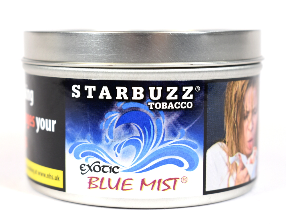 Starbuzz Exotic Blue Mist Shisha Tobacco 100g Tin