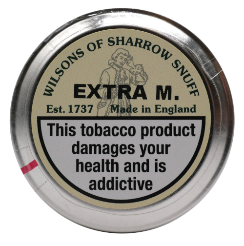 Wilsons of Sharrow Snuff - Extra M. - Medium Tin - 10g