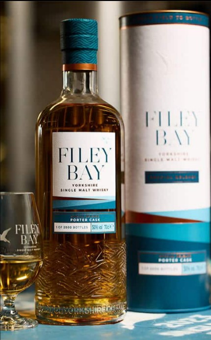 Filey Bay Porter Cask Yorkshire Whisky - 50% 70cl