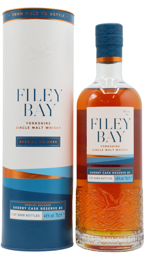 Filey Bay Special Release Sherry Cask Batch 3 Whisky - 46% 70cl