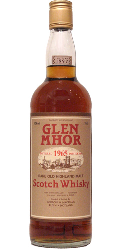 Glen Mhor 1965 Gordon And MacPhail 1997 - 40% 75cl