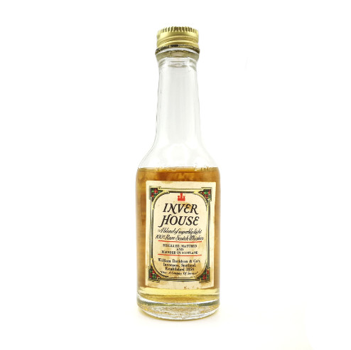 Inver House Rare Scotch Whisky Red Plaid Miniature - 5cl