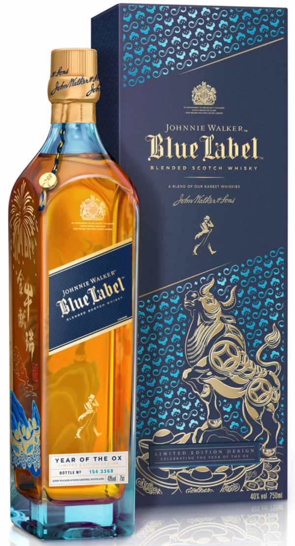 Johnnie Walker Blue Label Year of the Ox Limited Edition