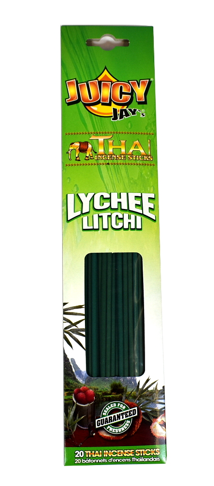 Juicy Jays Thai Incense Sticks - Pack of 20 - Lychee