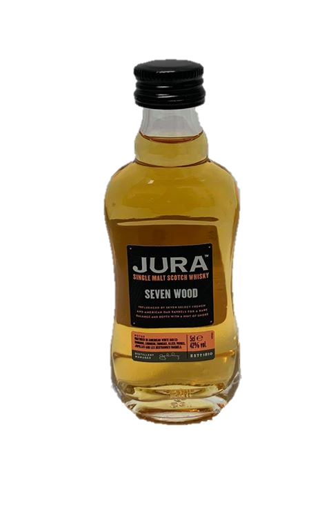 Isle of Jura Seven Wood Miniature - 5cl 42%