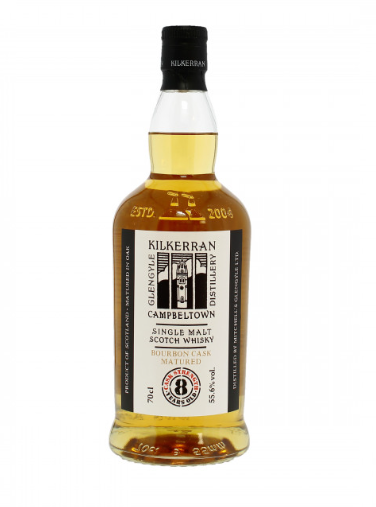 Kilkerran 8 Year Old Bourbon Cask Strength 2025 Release - 55.6% 70cl
