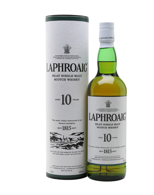 Laphroaig 10 Year Old - 40% 70cl