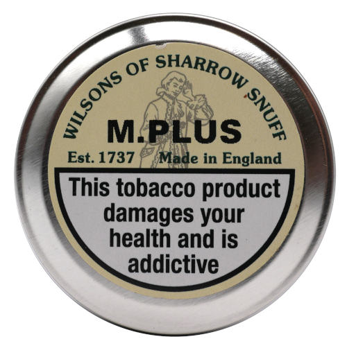 Wilsons of Sharrow - M.Plus Snuff - Small Tin - 5g