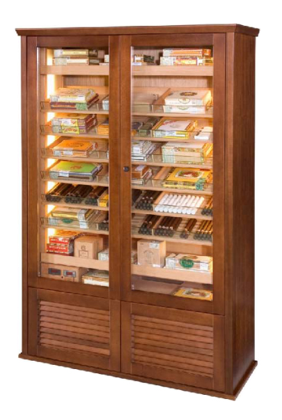 DeArt Maxi Clima Free Standing Humidor - 4000 cigars capacity