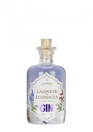 Old Curiosity Lavender & Echinacea Gin Miniature - 4cl 39%